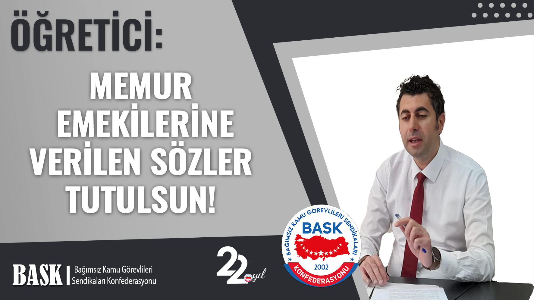 Öğretici: Memur Emekilerine Verilen Sözler Tutulsun!