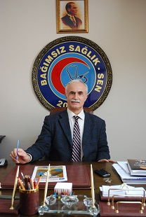Bağımsız Sağlık-Sen Genel Başkanı Mehmet Bayraktar 160 BİN HEMŞİRE BİNBİR SORUNLA UĞRAŞIYOR