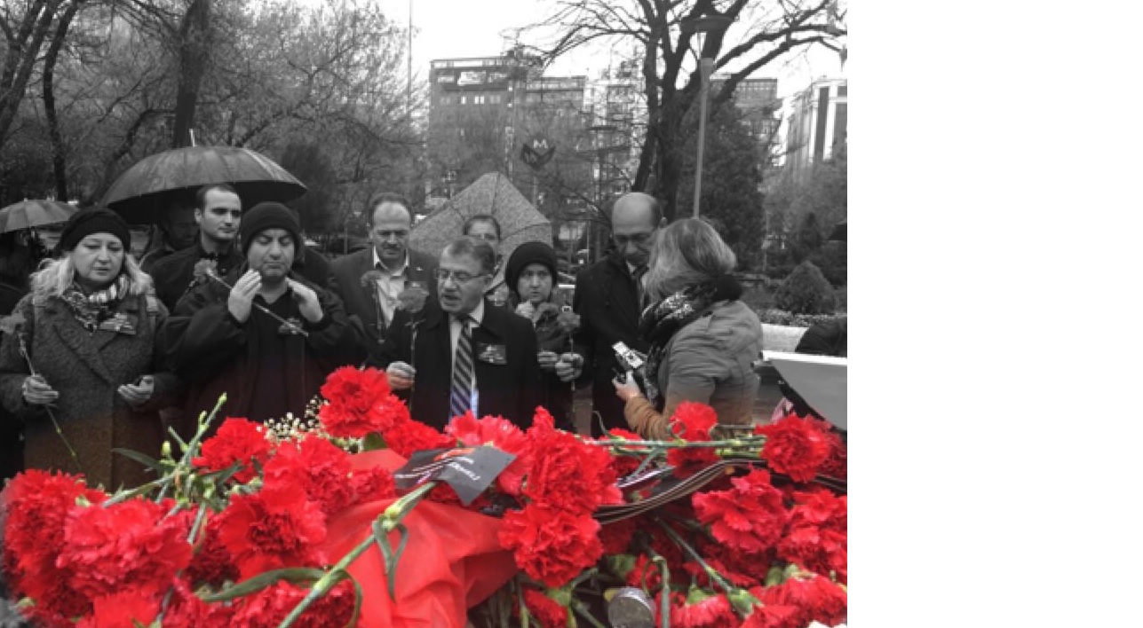 BASK, Ankara Kızılay’daki Terör Saldırısını, Olay Yerine Karanfil Bırakarak Protesto Etti.