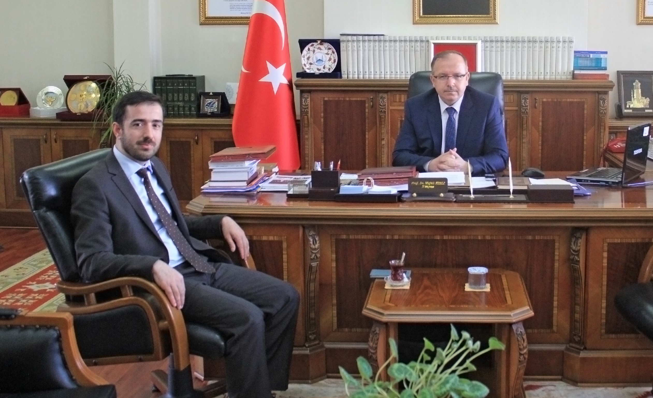 Bağımsız Diyanet Sen Genel Başkanı Faruk Çetin Ankara İl Müftülüğünü Ziyaret Etti