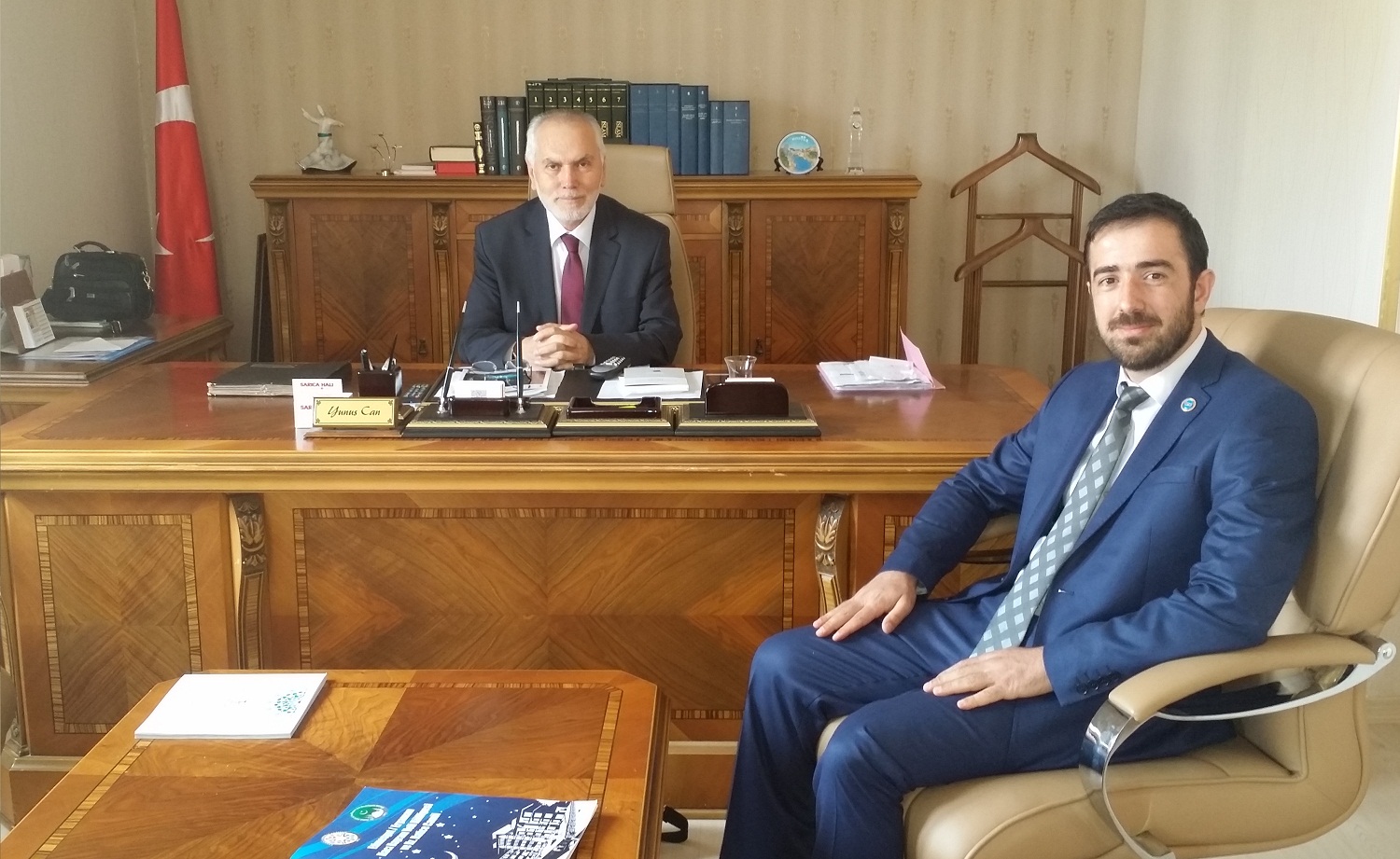 Bağımsız Diyanet Sen Genel Başkanı Faruk Çetin Etimesgut İlçe Müftülüğünü Ziyaret Etti