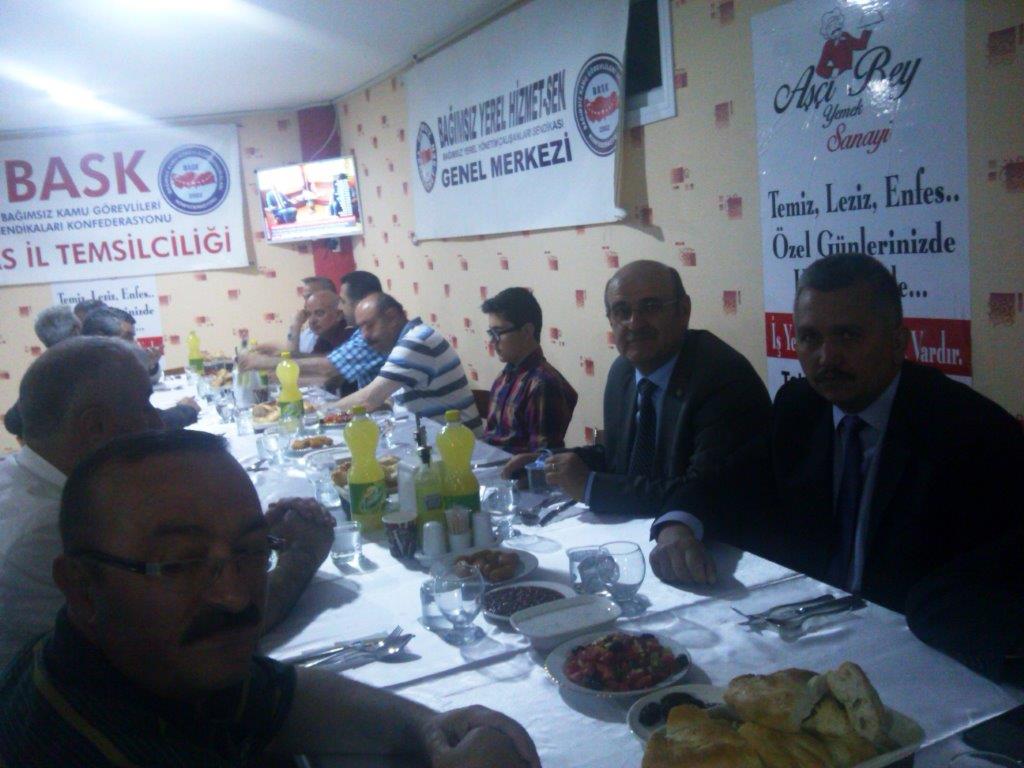 BASK Sivas Üyeleri İftar Yemeğinde bir araya geldi.