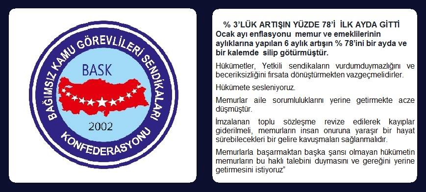 Altı Ay İçin Yapılan % 3’lük Artışın Yüzde 78’i İlk Ayda Gitti.