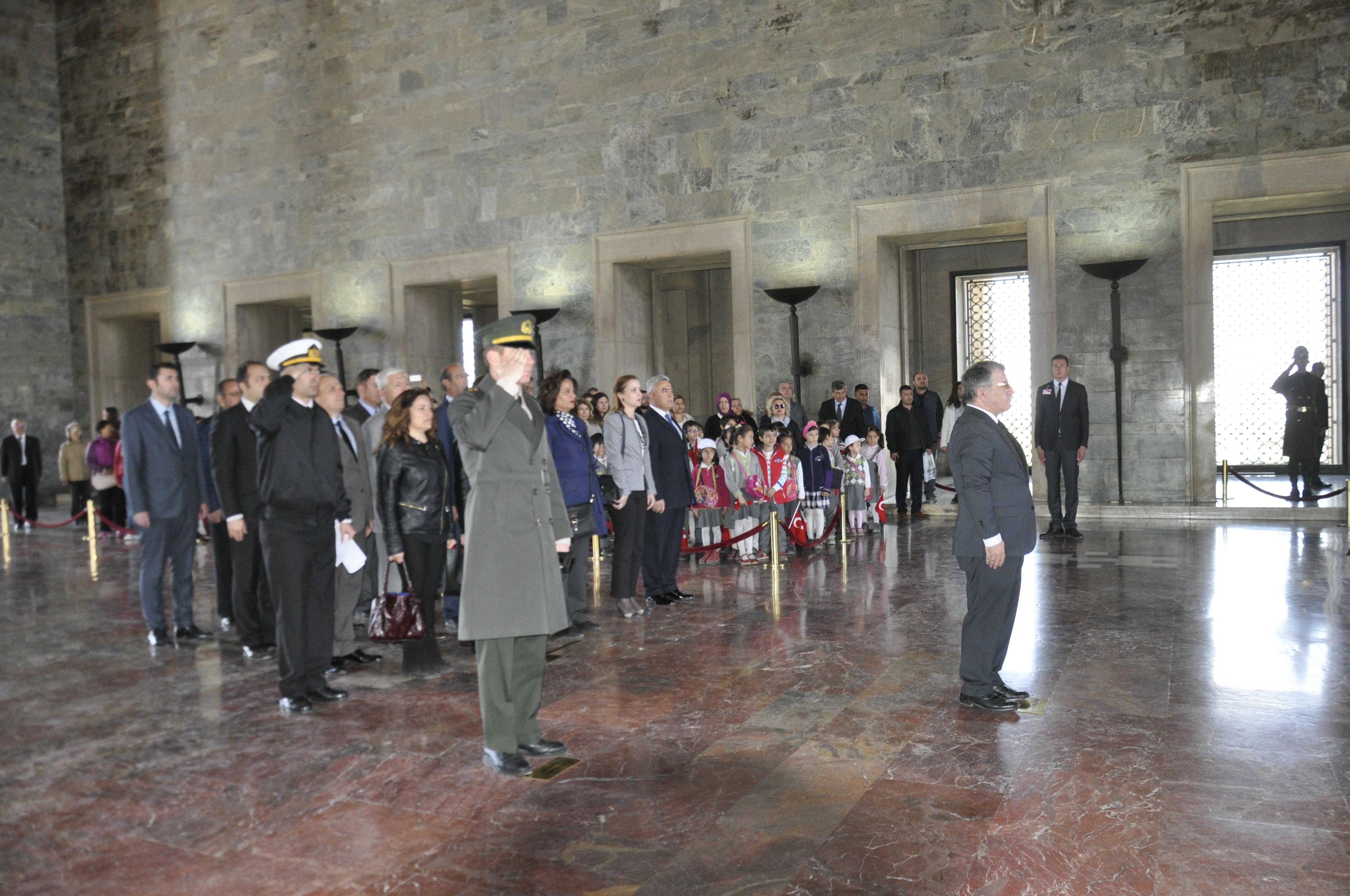 BASK, 15. Kuruluş Yıl Dönümünde Anıtkabir'i Ziyaret Etti.