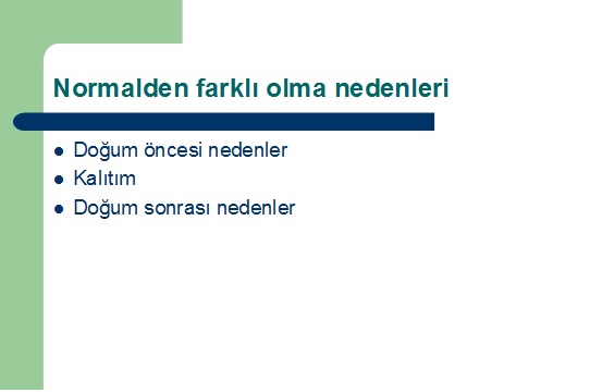 Engelliler Haftası Etkinlikleri: Engellilerin Normalden Farklı Olma Nedenleri...
