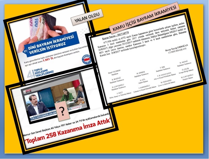 BASK: Üvey Evlat Değiliz, Bayram İkramiyesinde Israrlıyız