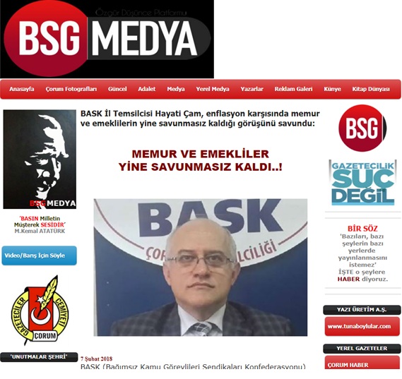 Çorum Temsilcimiz Hayati Çam:memur ve Emekliler Yine Savunmasız Kaldı..!