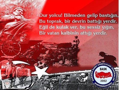 18 Mart Çanakkale Zaferinin 103. Yıldönümünü Kutluyoruz