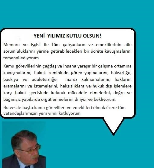 Yeni Yılımız Kutlu Olsun!