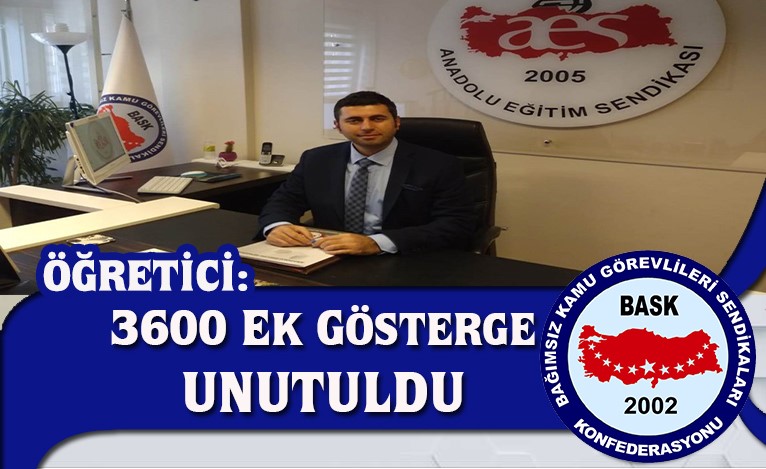 Genel Sekreter Öğretici: 3600 Ek Gösterge Unutuldu