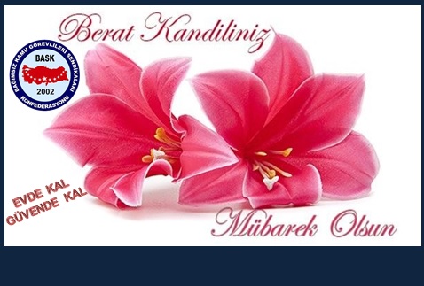 Berat Kandiliniz Mübarek Olsun!