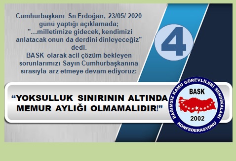 Memur Yoksulluğu Son Bulmalıdır