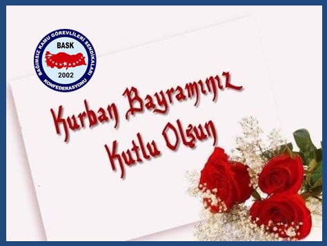 Genel Başkan Bayram Zengin: “Bayram Tadında Günler Diliyorum.”