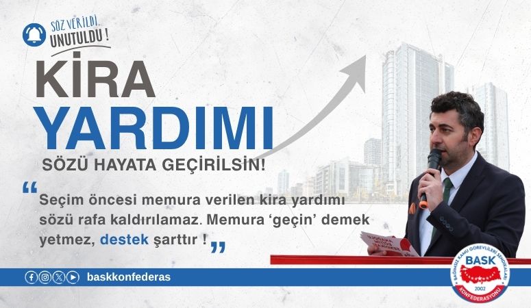 Seçim Öncesi Verilen "Kira Yardımı" Sözü Hayata Geçsin