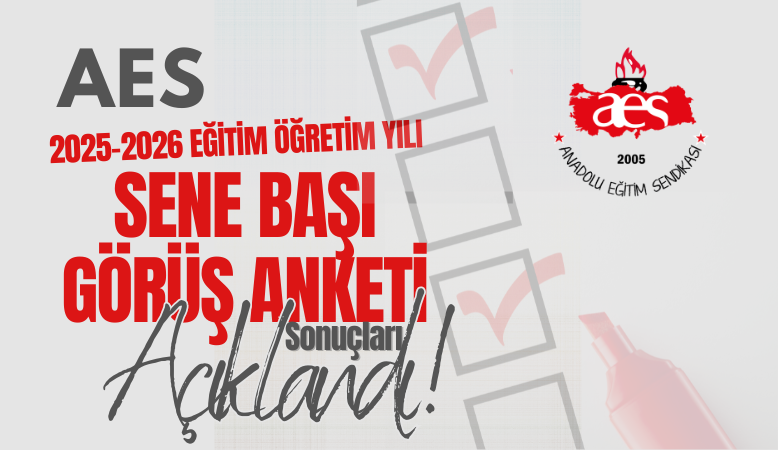 Aes 2025-2026 Eğitim Öğretim Yılı Sene Başı Görüş Anketi Sonuçları Açıklandı