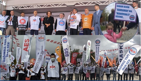 BASK anitparktan-haykirdik-toplu-sozlesmeyi-de-lik-kota-hukuksuzlugunu-tanimiyoruz