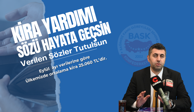 Öğretici: Verilen Sözler Tutulsun! Kira Yardımı Sözü Hayata Geçirilsin!