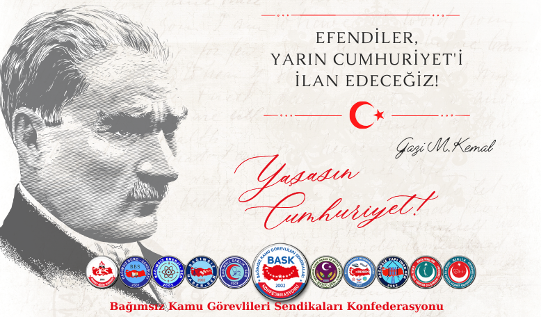 CUMHURİYETİMİZİN 101. YILI KUTLU OLSUN